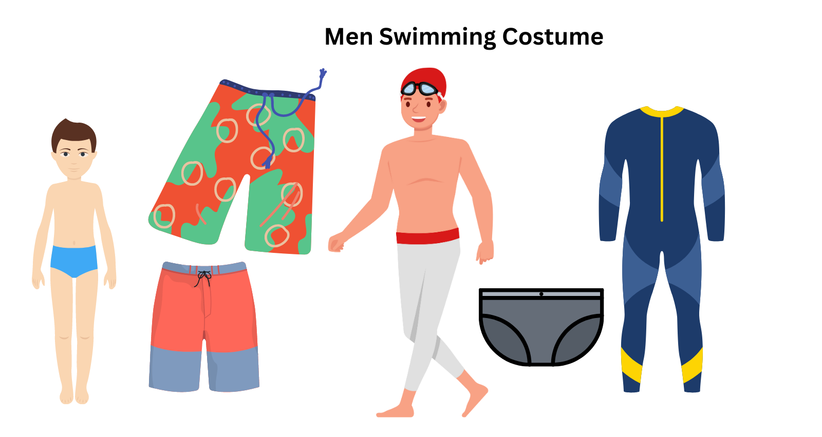 men swimming suit